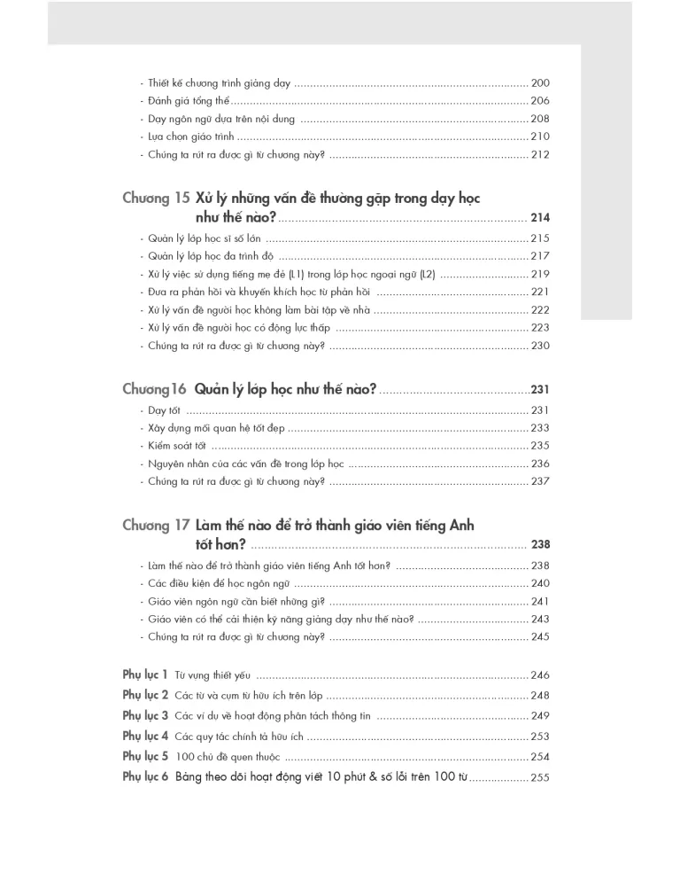 SỔ TAY GIÁO VIÊN EFL (Dành cho Giáo viên dạy Tiếng Anh)